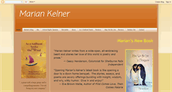 Desktop Screenshot of mariankelner.net